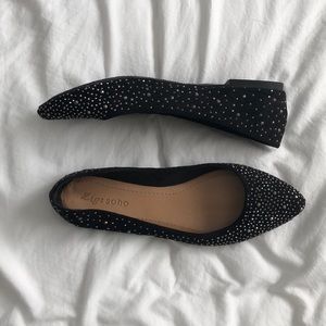 Rhinestone Ballet Flats